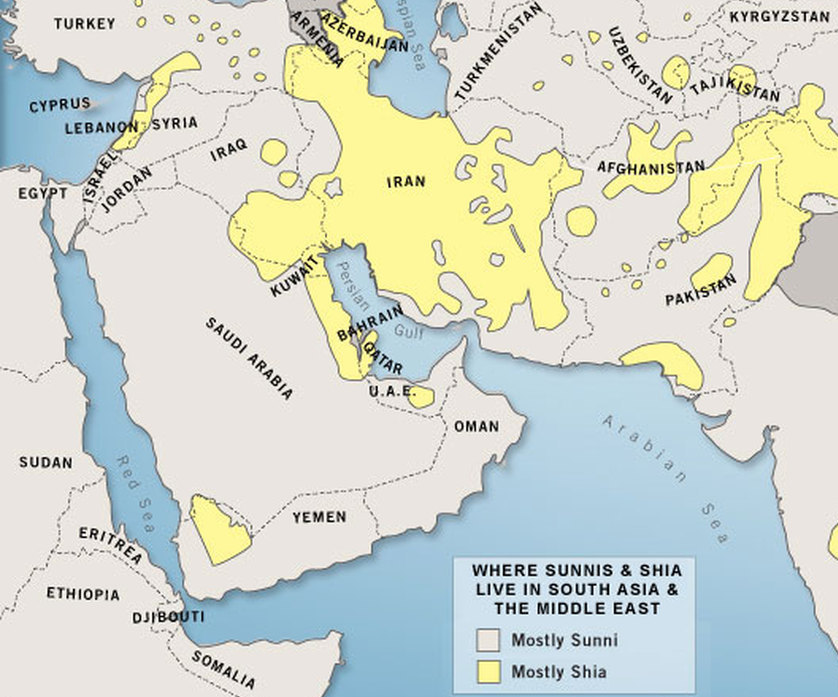 Sunnis and Shiites Today