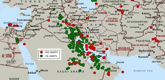 Oil Fields in the Middle East today