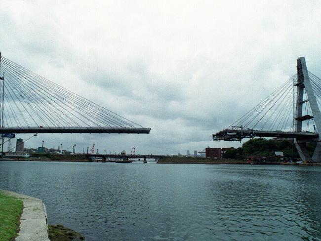 Bridge under construction