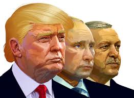 trump, putin and netanyahu - oligarchs