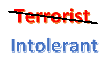 Terrorism or intolerance