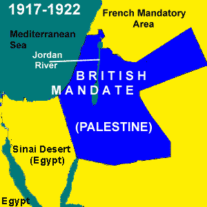 Palestine original borders