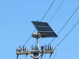 Solar power on poles